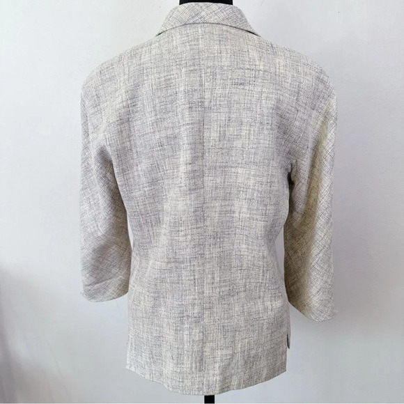Holt Renfrew True Hemp Heathered Button Slim Fit  Blazer - Picture 4 of 16